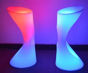 led chairs
